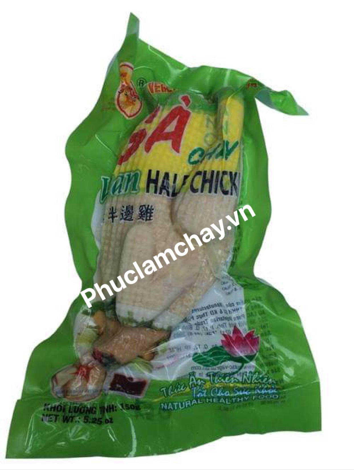 Gà nửa con chay (gà xanh) 150gr 